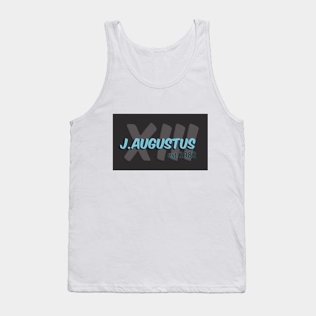 JAugustus Official Logo Business Card Front Tank Top by J. Augustus